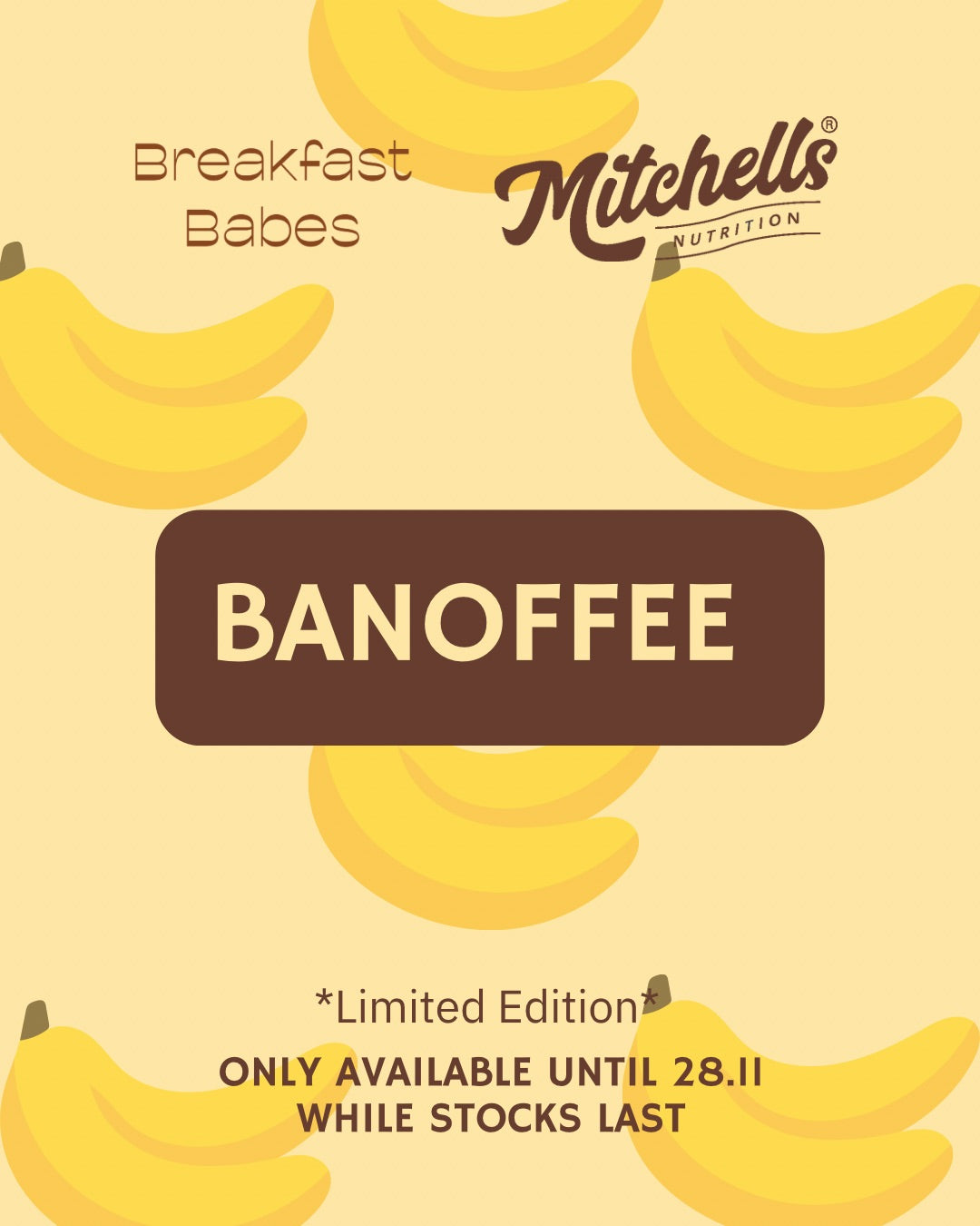 Banoffee Bar 4x Pack