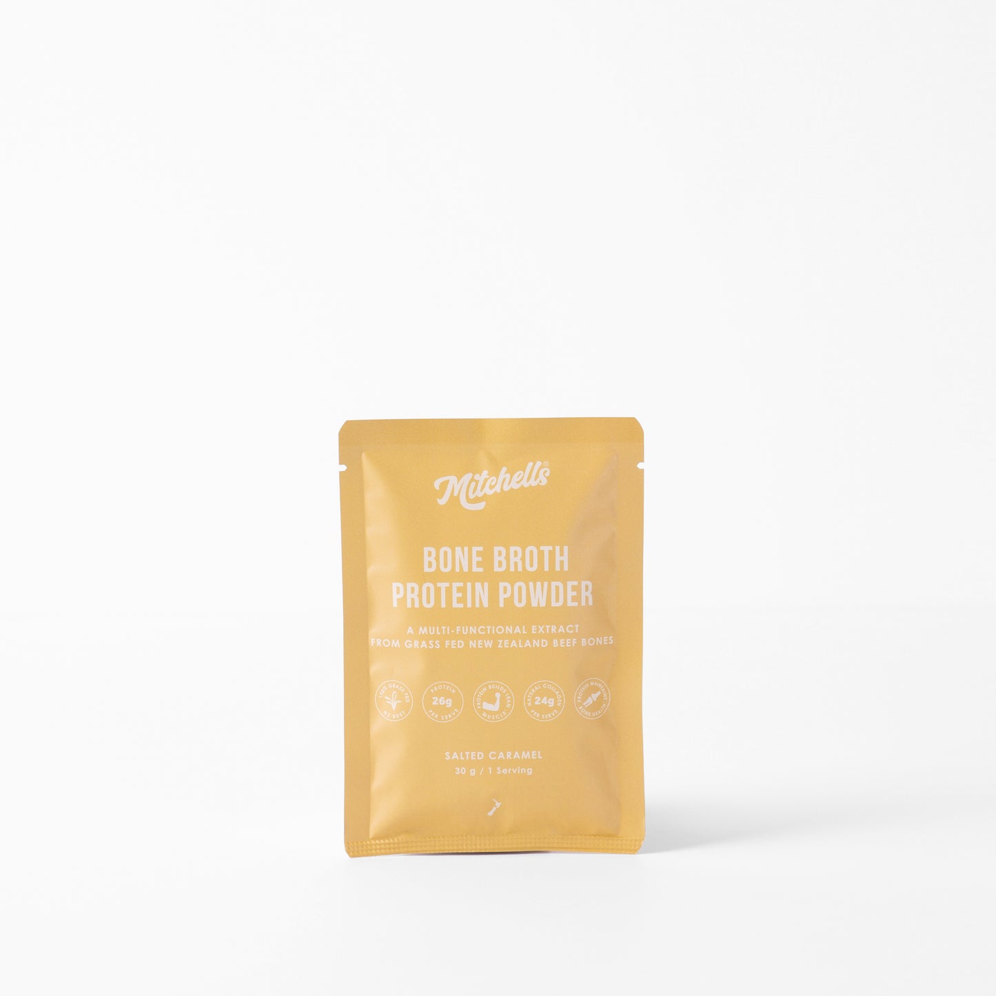 Mitchells Bone Broth Protein Powder - Salted Caramel Sample